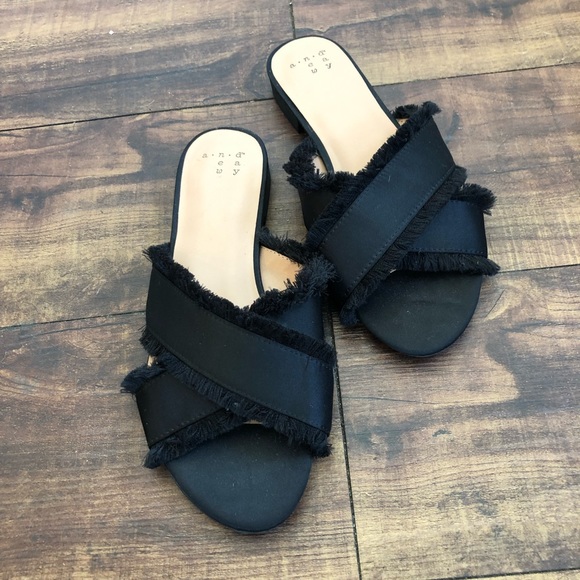 BRAND NEW BLACK SANDALS - Picture 4 of 4